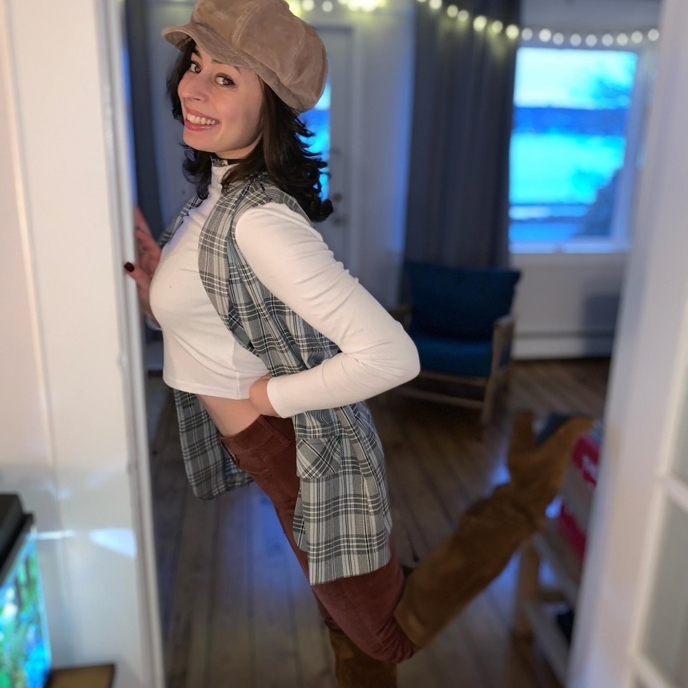 DAILY HABIT short sleeve blazer dress